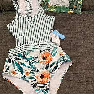 Brand new one piece swim suit